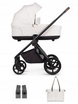 Vežimėlis Venicci Claro 2in1, vanilės spalvos, su adapteriais