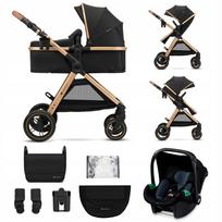 Universalus vežimėlis 3in1 Kinderkraft ESME su MINK PRO automobiline kėdute