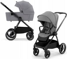 Vežimėlis Kinderkraft Nea 2 in 1, Platinum Grey, galima 3 in 1 komplektacija