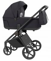 Vaikiškas vežimėlis CARRELLO Ultra CRL-6527 2in1, Basalt Black, su adapteriais