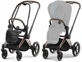 Vaikiško vežimėlio rėmas Cybex Priam 4.0, rožinio aukso