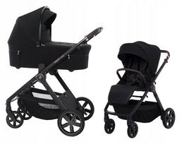 Vežimėlis ESPIRO ONLY 2in1, juodas, su priedais XXL410