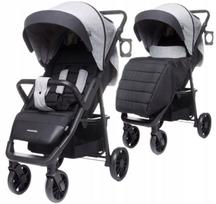 Vežimėlis 4BABY MOODY LIGHT, iki 22 kg, sapper