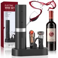 Elektrinis 5 in 1 vyno kamščiatraukio rinkinys, įkraunamas