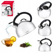 Virdulys KLAUSBERG KB-7910, 2,5 l, nerūdijančio plieno, tinkamas indukcijai ir dujinei viryklei