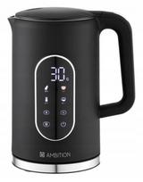 Elektrinis virdulys AMBITION Magnat Digital 1,7 l, juodas/sidabrinis