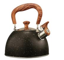 Virdulys Ambition PRIA, 1,7 l, juodas marmuras, ruda rankena, lengvas