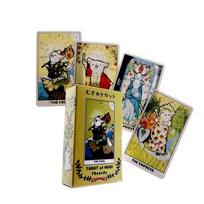 „Tarot of Mugi Oracle“ kortelių versija anglų kalba „Taro“ kortelių kaladės pradedantiesiems profesionalams „Stalo žaidimas“