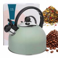Plieninis virdulys Altom Design Daily, 2,5 l, tinka indukcinei ir dujinei viryklei, žalias