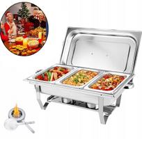 Maisto šildytuvas CATERING, 3 indai po 9 l
