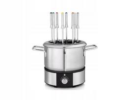 Fondiu rinkinys WMF LONO, 1,5 l, 1400 W, sidabrinis, 8 asmenims