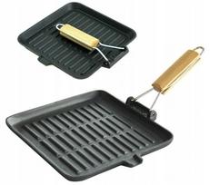 Ketaus keptuvė grill Krisber 24 cm