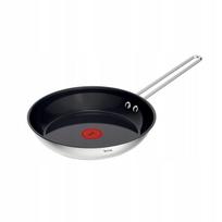Keptuvė TEFAL Nordica, 20 cm, nerūdijančio plieno, keramikinė danga, indukcinė