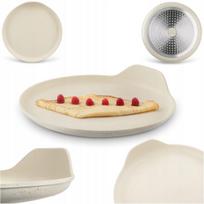 Blynų keptuvė be rankenos Starke Pro Compacti Cream, 26 cm, indukcinė
