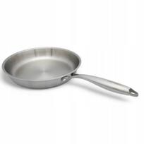 Nerūdijančio plieno keptuvė MASTERPAN, 28 cm, apvali