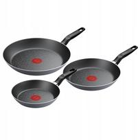 Keptuvių rinkinys Tefal Only Cook 20/24/28 cm, dujinėms viryklėms