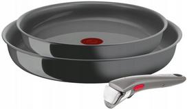 Keraminės keptuvės Tefal RENEW INGENIO, 24/28 cm, su rankena, 3 vnt.