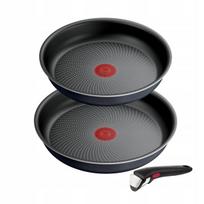 Keptuvių rinkinys TEFAL, 3 vnt., nelimpantis paviršius, tinkamos indukcijai, 24/28 cm