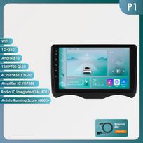 Ossuret Carplay 4G 2Din Android 13 Car Radio for Citroen C2 2002 - 2006 Citroen C3 Multimedia Video Player Intelligent Screen GPS DSP WIFI Autoradio P1 4Core 1G 32G