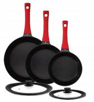 Keptuvių rinkinys ZWIEGER Obsidian 20, 24, 28 cm su Greblon danga ir dangčiais