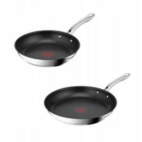 Keptuvės TEFAL Infinite, 24/30 cm, nerūdijančio plieno, indukcinės, nelimpančios