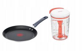 Keptuvės Tefal, 25 cm, indukcinėms viryklėms, nerūdijančio plieno, 2 vnt.