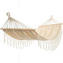 Sodo hamakas su rėmu, platus, Brazilijos stiliaus, boho dizainas