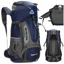 Žygio kuprinė HIKING, 60 l, tamsiai mėlyna