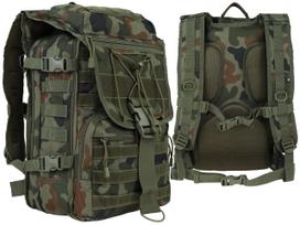 Karinė taktinė kuprinė DOMINATOR 45L, MOLLE, camo PL Woodland wz.93 +GR