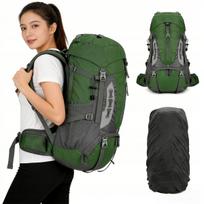 Žygio kuprinė HIKING, 70 l, tvirta, vyrams ir moterims