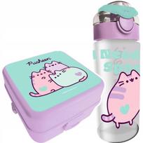 PUSHEEN rinkinys – gertuvė 500 ml + pusryčių dėžutė