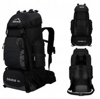 Karinė taktinė kuprinė bushcraft, 90L