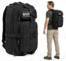 Žygio kuprinė Ulfur, 30 l, juoda, 600D Oxford