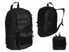 Sulankstoma žygio kuprinė FOX Outdoor MOLLE 30 l, juoda