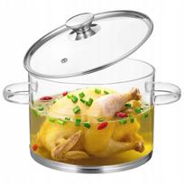 Stiklinis puodas, tinkamas indukcinei kaitlentei, 3,2 l