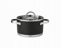 Nerūdijančio plieno puodas su dangčiu, 2 l, 18 cm, tinka indukcijai