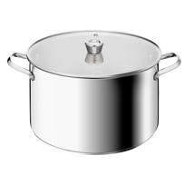 Puodas su dangčiu TEFAL Emotion+E3368555, 32 cm, 13,8 l, tinka indukcinei viryklei