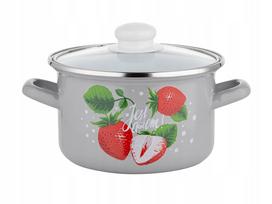 Emaliuotas puodas Pleszew, 18 cm, 3 l