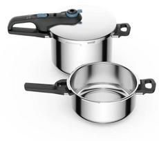 Slėginis puodų rinkinys Tefal Secure Trendy 4 l ir 6 l, indukcijai, P2584301