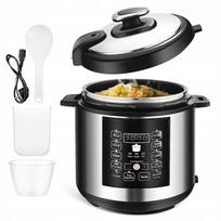 Greitpuodis Supvox 6 l, juodas