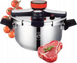 Slėginis puodas ROYAL SWISS, 6 l, 24 cm, nerūdijantis plienas 18/10, tinkamas indukcijai