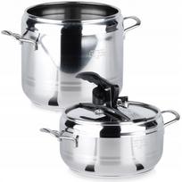 Nerūdijančio plieno greitpuodžių rinkinys ORION PROFI, 4 l + 7 l, 2 vnt.