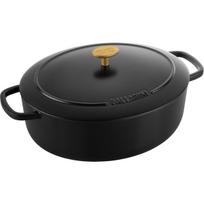Ketaus puodas Ballarini Bellamonte, 4,5 l, juodas