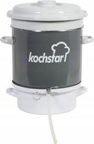 Garų sulčiaspaudė KOCHSTAR, emaliuota, 8 kg vaisių, 4 l talpa