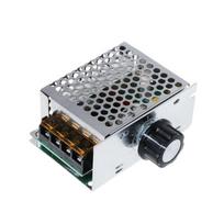 4000 W didelės galios SCR elektroninis įtampos reguliatorius 220 V kintamosios srovės variklio greičio reguliatorius, šviesos reguliatorius, termostatas
