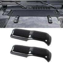 Couverture cardan capot en carbone pour Jeep Wrangler JL 2018+ /Gladiator JT 20+