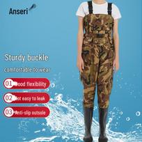 Ansaerui Fleece-lined Waterproof Waders 39 kamufliažas