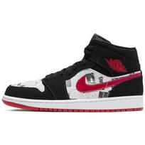 Air Jordan 1 Mid Se 'Newspaper Air Times' Jordan 852542-061 40 white