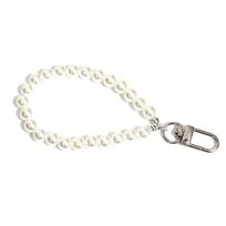 Fashion Imination Pearl Beads Keychain Lanyard Wrist Strap Phonecase Charm Keychain Decorations Pendant Cellphone Strap