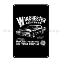 Supernatūralūs Winchester broliai Metalinė plokštelė Šventės Spausdinta Kino Plokštelės Virtuvės Skardinė Plakatas 20x30cm
